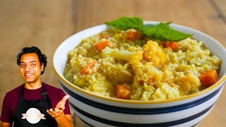 BEST Khichdi Recipe 😋 One Pot Rice Lentil 🌿 Detox Food [upl. by Eiramasil]