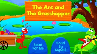 4 The Ant and The Grasshoper  Story World  Kidloland [upl. by Agamemnon547]