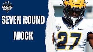 Colts 7Round 2024 NFL Mock Draft The Perfect Draft [upl. by Nimsaj399]