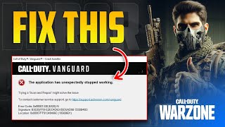 How to Fix the Application Has Unexpectedly Stopped Working in Mw2 Warzone 30 on pc [upl. by Hoffer]