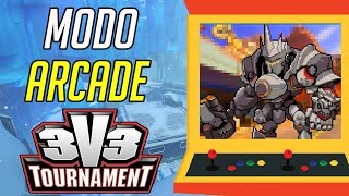 OVERWATCH NUEVO MODO ARENA 3V3  MODO ARCADE TODA la INFORMACIÓN  GAMEPLAY [upl. by Kcin182]