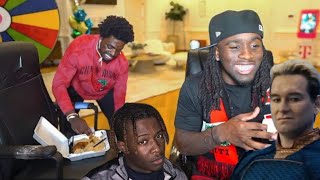 Kodak is bugging…Kai Cenat amp Kodak Black MUKBANG  election DAY￼ [upl. by Gwenni]