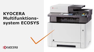 Kyocera Multifunktionssystem ECOSYS M5526cdw im PraxisCheck [upl. by Meter949]