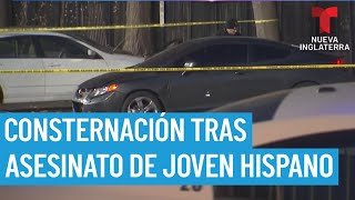 Consternación por asesinato de joven hispano [upl. by Srini]