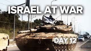 Day 12  Israel at War  Bidens Visit to Israel and Israels Plan to Destroy Hamas [upl. by Alenairam601]