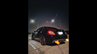 MERCEDES C43 AMG REDSTAR DOWNPIPES INSTALLIMPRESSIONS [upl. by Aveer]