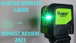 Huepar Leveling laser review 2021 [upl. by Ahsilat]