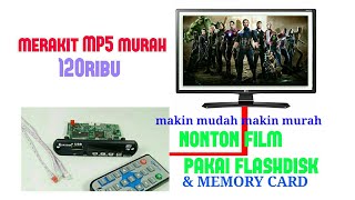 Cara merakit MP5 video player biaya murah  nonton video tanpa ribet [upl. by Maxma]