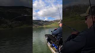 Berryessa in the winter kayakbassfishing kayakfishing bassfishinglife bassfishing fishing [upl. by Josie]