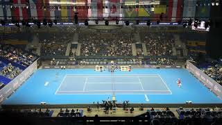 ТеннисAlmaty Open ATP250 14 Beibit Zhukayev  Karen Khachanov [upl. by Sudoeht]