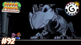 Bonetail Boss Fight 🦴 Paper Mario The ThousandYear Door ⭐ Switch ⭐ [upl. by Olracnaig925]