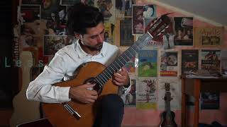 Julio Sagreras Book 6 Lesson 5 Adriano Gratani Classical Guitar [upl. by Trev]