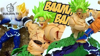 Dragon Ball Super Broly Stop Motion  Figurerise Standard Super Saiyan Broly Full Power Speed Build [upl. by Analak]