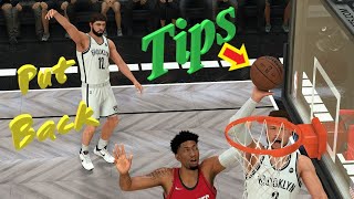 NBA 2K22 put back tips [upl. by Munsey]