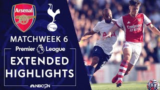 Arsenal v Tottenham Hotspur  PREMIER LEAGUE HIGHLIGHTS  9262021  NBC Sports [upl. by Yatnahc]