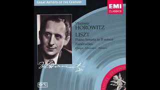 Vladimir Horowitz Liszt Funérailles S1737 Harmonies poétiques et religieuses 3 1932 [upl. by Mina184]