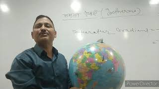 Climatology जलवायु भूगोल  समताप रेखाएं isotherms [upl. by Lahsram]