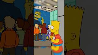 Bart tells the truth instead of Steve mobs 😂 simpsons shorts [upl. by Anoo864]