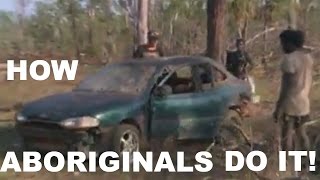 THIS IS HOW ABORIGINALS FIX A DEAD CAR  ViralYesterday [upl. by Jump]