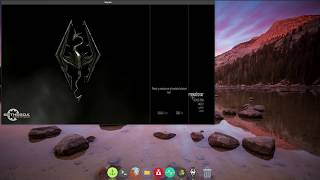 AMD 5350 GT1030 Linux Xubuntu 1604 LTS Skyrim V [upl. by Macdougall945]