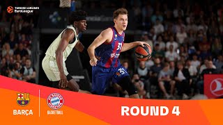 FC BarcelonaFC Bayern Munich  Round 4 Highlights  202324 Turkish Airlines EuroLeague [upl. by Keslie111]