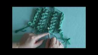 How To Hairpin Lace  Finishing Ends with Tassles Part 5 [upl. by Gnirps]