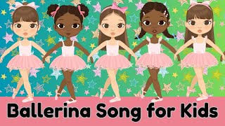 Ballerina Dance Song for Kids – Let’s Twirl and Spin [upl. by Ailic]