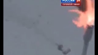 Russian ProtonM Rocket Launch Failure [upl. by Akalam]