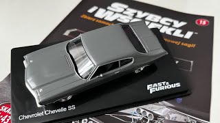 Unboxing Chevrolet Chevelle SS 1970 szybcyiwsciekli FastampFurious 143 diecast model by Deagostini [upl. by Juanita]