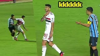 O BERALDO RINDO DA CARA DO SUAREZ 🤣  SÃO PAULO X GRÊMIO [upl. by Suki]