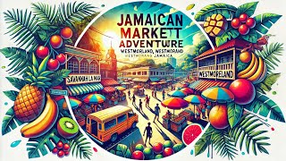 Exploring Jamaica’s Bustling Market  Savannah La Mar Adventure 🌴Black Friday 2024 jamaica vlog [upl. by Ecnerret]