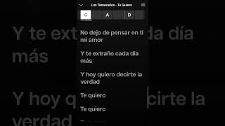 Los Temerarios  Te Quiero Karaoke Desvocalizado [upl. by Bing569]