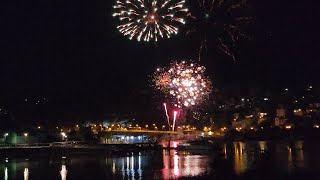 New Year eve Fireworks Launceston Vlog [upl. by Asirret]