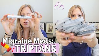 MIGRAINE MEDICATIONS  My Experience with Sumatriptan tabletnasal sprayinjection and Rizatriptan [upl. by Stephenie]