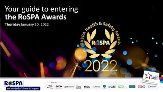 The RoSPA Health and Safety Awards A Guide to Entering 2022 [upl. by Staten]