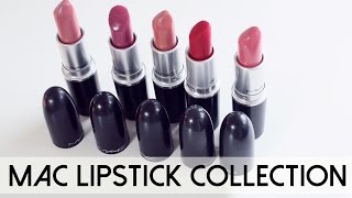 Моя коллекция помад MAC  MAC Lipstick Collection [upl. by Aij27]