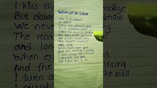 Woman In Love lyrics  Dana Winner song lyrics womaninlove [upl. by Garnes392]