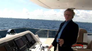 Hargrave Custom Yachts 76 2009 HQ  By BoatTESTcom [upl. by Ymmac]