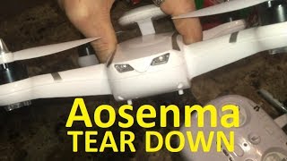 Aosenma CG035 Tear Down STEP BY STEP simple How To Video gps drone [upl. by Janeta]