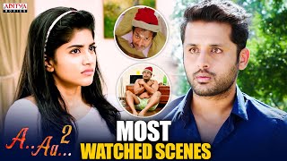 A AA 2 Best Superhit Scenes  Hindi Dubbed Movies 2022  Nithiin  Megha Akash  Aditya Movies [upl. by Petite714]