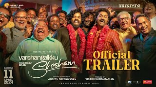 Varshangalkku Shesham Trailer PranavDhyanKalyaniNivinAjuBasilVineeth VisakhAmritMerryland [upl. by Arihppas40]