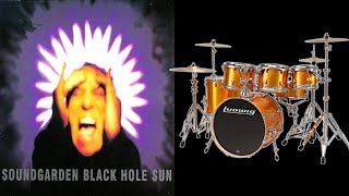 Black Hole Sun  Soundgarden  Backing Track for Drums [upl. by Leilah]