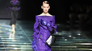 Prada  FallWinter 202425  Milan Fashion Week [upl. by Wilen]