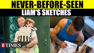 Liam Paynes UNSEEN Drawings Revealed Hidden Layer Of Former One Direction Star [upl. by Goodden]