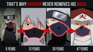 Why doesnt Kakashi take off his mask  Naruto and Boruto [upl. by Handal441]