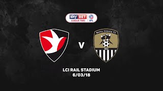 HIGHLIGHTS 1718 Cheltenham Town v Notts County [upl. by Eniarrol]