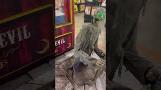 New Gravestone Ghoul Animatronic at Spirit Halloween halloween spirithalloween [upl. by Solrak912]