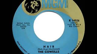 1969 HITS ARCHIVE Hair  Cowsills a 1 recordmono 45 [upl. by Gazzo]