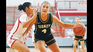 Sidney at Troy girls basketball highlights  Jan 13 2024 [upl. by Sitnik]