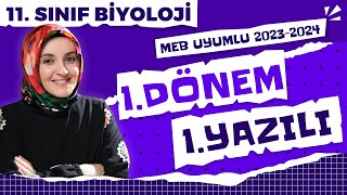 11SINIF BİYOLOJİ 1DÖNEM 1YAZILI 2023  BİYOLOJİ YAZILIYA HAZIRLIK [upl. by Gnanmos]